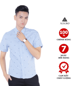 áo Sơ Mi Nam Cộc Tay Aligro Algs-c42 – Aligro