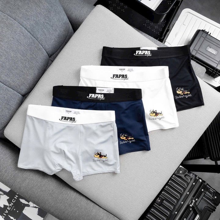 Quần Lót Nam Boxer Thun Lạnh Cao Cấp – Silver