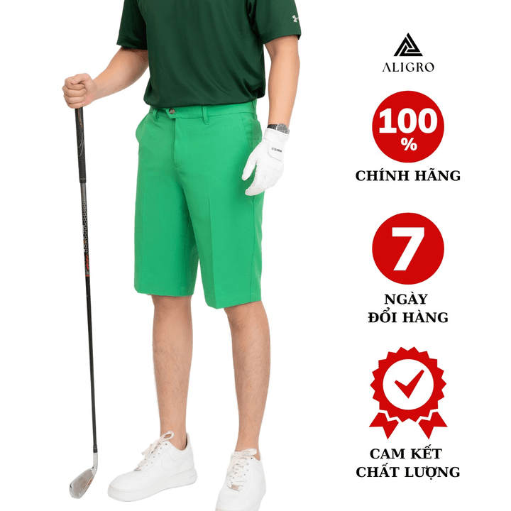 Quần Short Mogway Màu Xanh Lá Qsmog.13