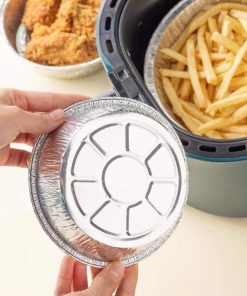 Bộ 125 Khay Bạc Lót Nồi Chiên Không Dầu 22cm – Su