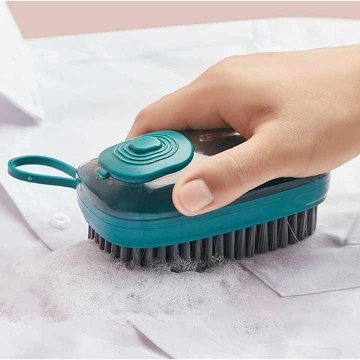 Bàn Chải Giặt đồ Có Ngăn đựng Xà Phòng Tẩy Rửa Và Nút Nhấn Tiện Lợi, Bàn Chải đa Năng Ld026 – Lady’s Passion