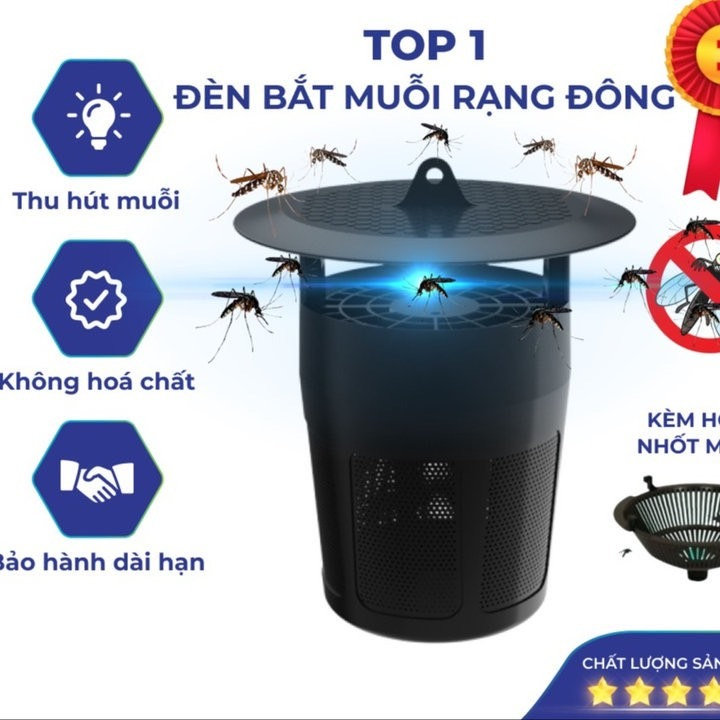 đèn Bắt Muỗi Rạng đông Cao Cấp Ad593 – ánh Dương