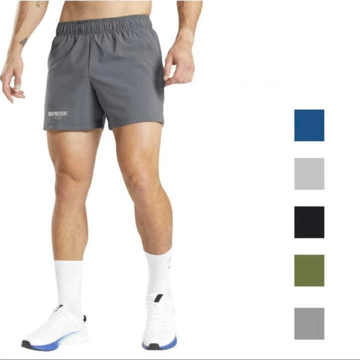 Quần Short Thể Thao Nam Menswear – Chất Vải Cotton 85% 15 Prendex Thoải Mái, Co Giãn, Thấm Hút Mồ