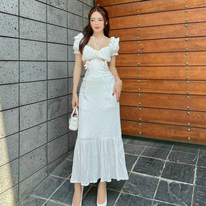 đầm Váy Nữ Khoét Eo Maxi Mocking Bh1150- Nana House