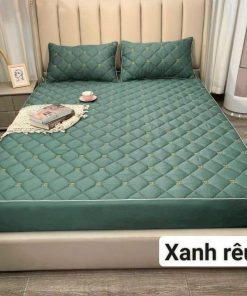 Ga Chun Phi Lụa 3 Món: 1 Ga Kèm 2 Vỏ Gối đầu Thoáng Mát