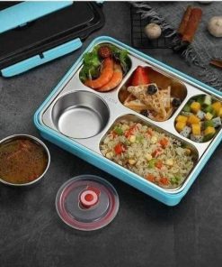 Hộp Cơm Inox 5 Ngăn Có Nắp đậy