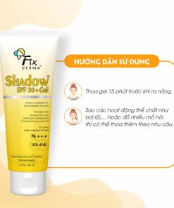 Gel Chống Nắng Dành Cho Da Mụn Shadow Spf 30+ Gel – Fixderma Tuýp 75g