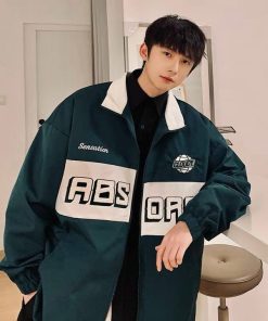 áo Khoác Dù Cổ Cao Nam Nữ Unisex 2 Lớp In Chữ Abs Form Rộng đủ Size Ut73 – Phương Store