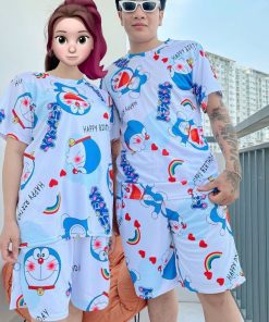 đồ Bộ Nam Nữ Thun Thoáng Mát Doraemon – Ausa House