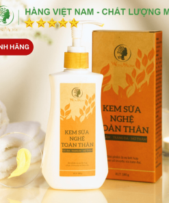 Kem Sữa Nghệ Toàn Thân Trắng Body, Sạch Thâm Rạn Wonmom 150g