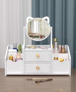 Kệ đựng Mỹ Phẩm Mini Có Gương
