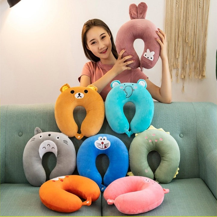 Gối Chữ U Kê Cổ Chống đau Mỏi Vai Gáy
