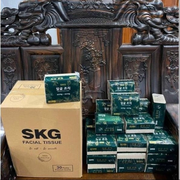 1 Thùng Giấy ăn Skg 30 Gói Siêu Giai