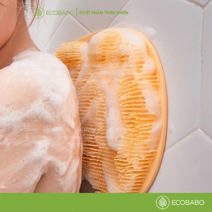 Thảm Silicon Chà Lưng Massage Tẩy Tế Bào Chết Dán Tường