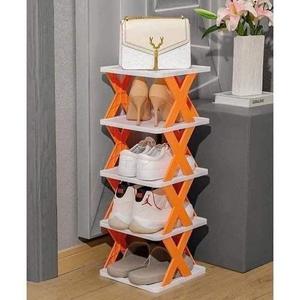 Kệ để Giày Dép Chữ X 5 Tầng