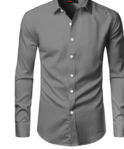 áo Sơ Mi Nam Dài Tay Chất Cotton Lụa Chống Nhăn Thấm Hút Mf- Be Yourself