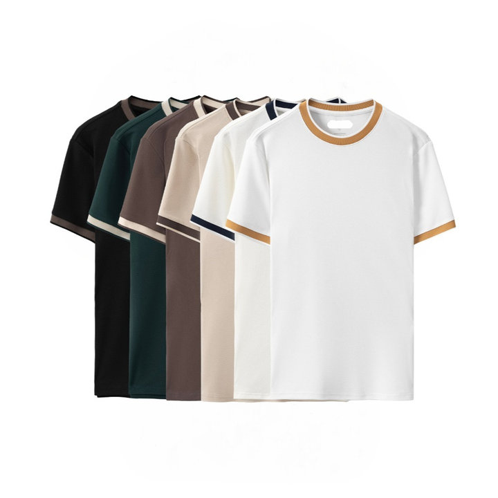 áo Thun Nam Deline Cổ Tròn Vải Cotton Pique Dày Dặn, Mềm Mịn, Trẻ Trung – Tuto5