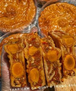 Bánh Trung Thu Thập Cẩm Gà Quay 8 Trứng Siêu To Khổng Lồ, Món Quà Tình Thân 600g – Winnie House