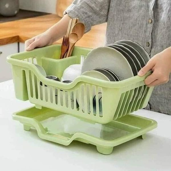 Giá úp Bát Có Khay Hứng Nước Tiện Lợi