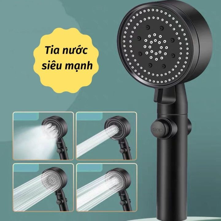 Vòi Sen Tăng áp 5 Chế độ Nước Tiện Dụng