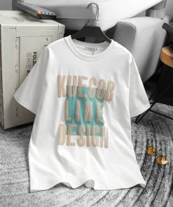 áo Thun Oversize Oversize Lihe Chất Cotton Khô, Dệt Gân Nhỏ, Co Giãn Mềm Mại P235 – Lady’s Passion