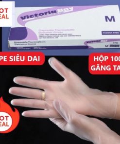 Hộp 100 Găng Tay Siêu Dai Tiện Dụng