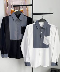 áo Sơ Mi Nam Cotton Lạnh 2 Màu Mẫu Mới – Soo1990