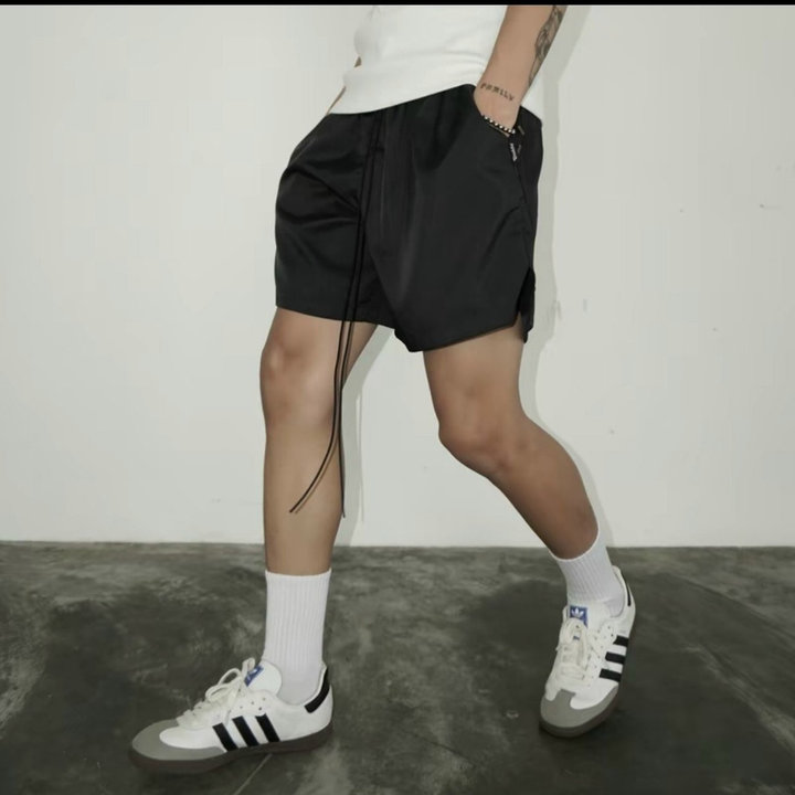 Quần Short Nam Nữ Kaki Trơn Dây Rút Có Túi – Ausa House