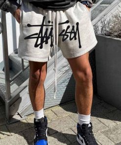 Quần Short Nam Nữ Thun Da Cá Stussy – Ausa House