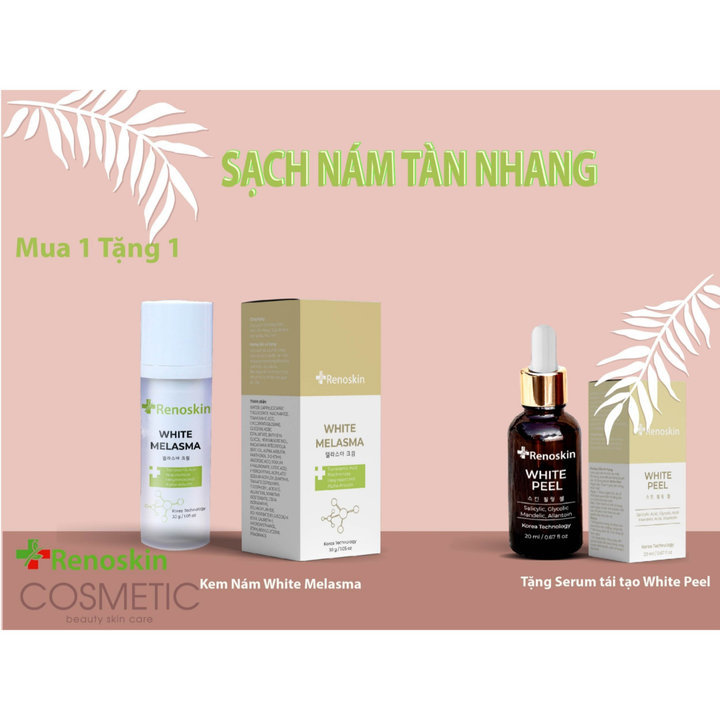 [mua 1 Tặng 1] Combo Sạch Nám Tàn Nhang