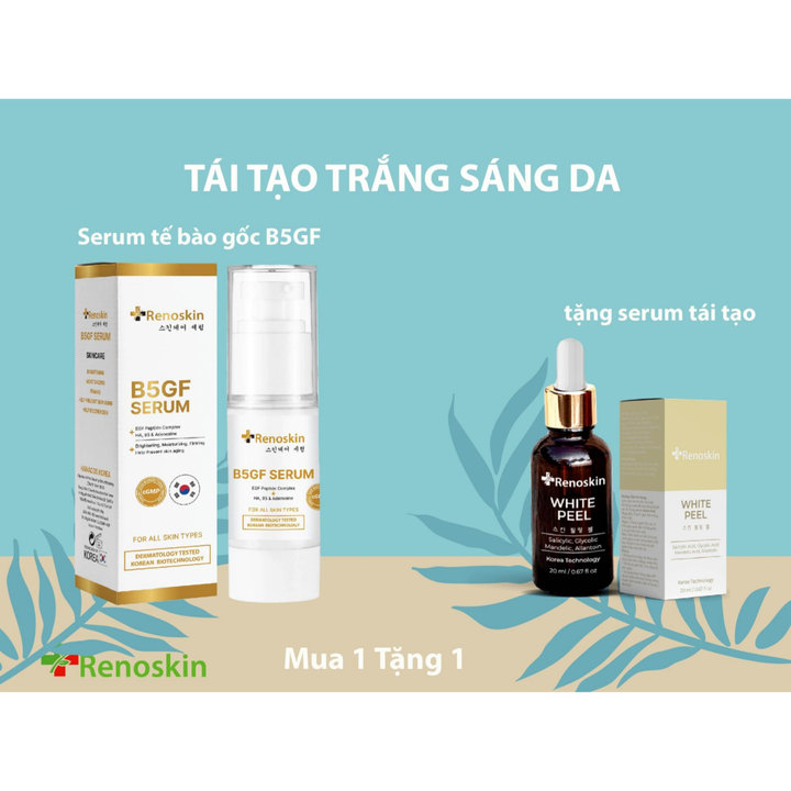 [mua 1 Tặng 1] Combo Tái Tạo Trắng Sáng Da