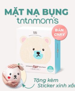 Mặt Nạ Bụng Bầu Tntn Mom’s Cấp ẩm, Hỗ Trợ Trị Rạn Bụng 7 Miếng