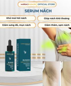 Serum Khử Mùi Hôi Nách, Giảm Mồ Hôi, Giảm Thâm Nách, Giúp Nách Mịn Màng Hakinika – 20ml [che Tên Khi Giao Hàng]2