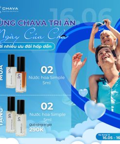 Nước Hoa Nam Mini Simple David 5ml Phong Cách Xịt – Chava