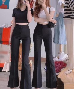 Quần Tây ống Loe Vải Tuyết Mưa Loại 1 – Lê Phương Boutique