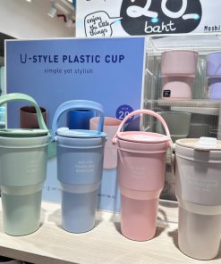 Ly Nhựa Có Quai Xách đến Từ Nhà Moshi Moshi 930ml – Su