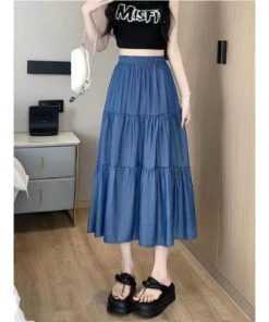 Chân Váy Jean Lụa Dài Bhgs – Be Yourself