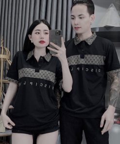 áo Thun Nam, Nữ Cổ Trụ Cotton Mới – Soo1990