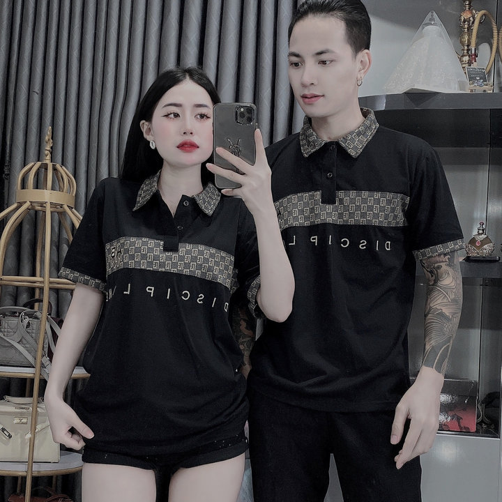 áo Thun Nam, Nữ Cổ Trụ Cotton Mới – Soo1990