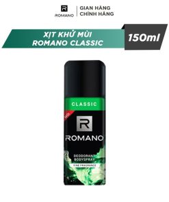 Xịt Khử Mùi Romano Classic 150ml