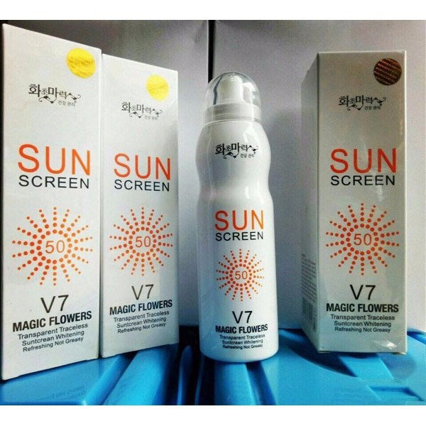 Xịt Chống Nắng Hàn Quốc Sun Screen V7 – Gdn