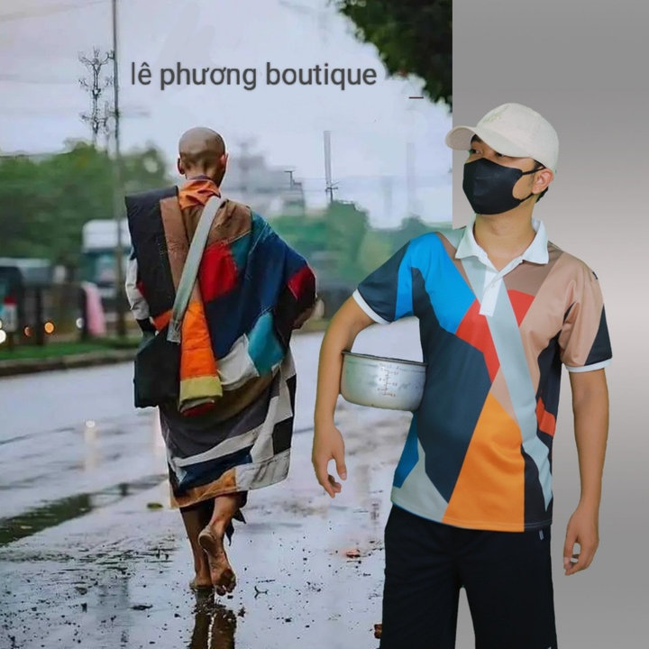 áo Polo Chất ượng Cao In 3d Phối Màu Theo Thầy Thích Minh Tuệ – Lê Phương Boutique
