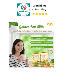 Sữa Hạt Golden Nut Milk Giảm Cholesterol ,đường Huyết,tốt Cho Tim Mạch Trí Não,tăng Cường đề Kháng – Nanofod