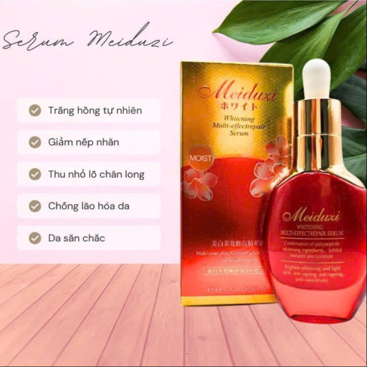 Serum Meiduzi Plus Dưỡng Da Căng Bóng, Sáng Hồng Tự Nhiên – Gdn