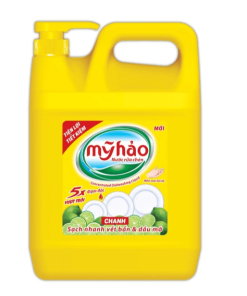 Nước Rửa Chén Mỹ Hảo Chanh 3kg ( Có Vòi )