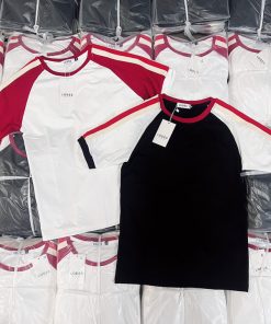 áo Thun Cổ Tròn Phối Màu Mới – Soo1990