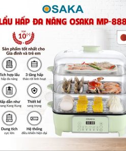 Nồi Lẩu Hấp Thủy Nhiệt đa Năng Osaka Mp-888 Ngon Như Nhà Hàng Chang Kang Kung