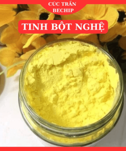 Tinh Bột Nghệ Nguyên Chất 100% Cao Cấp Hủ 500g, đẹp Da, Tốt Cho Dạ Dày Ctb746 – Bechip