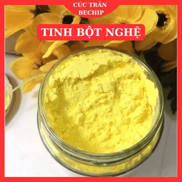 Tinh Bột Nghệ Nguyên Chất 100% Cao Cấp Hủ 500g, đẹp Da, Tốt Cho Dạ Dày Ctb746 – Bechip