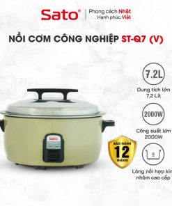 Nồi Cơm điện Công Nghiệp Sato Q7 (v) 7.2 Lít